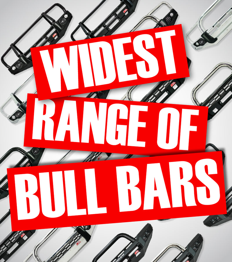 Widest Range of Bull Bars