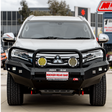Pajero Sport QE 2015-2020 078-02SQ Rocker Bull Bar Triple Loops Package - SKU MCC-02010-7802SQ