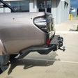 Triton MK 1996-2006 022-03 Jack Rear Bar with Light kit and Chrome Step Plate Package - SKU MCC-02001-203SPL
