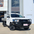 Hilux N80 2016-2025 Narrow 707-02 Falcon Bull Bar Black A-Frame Package (No Foglight) - SKU MCC-01017-702NUP