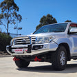 Land Cruiser 200 series prefacelift 2007-2015 707-01 Falcon Bull Bar Single Stainless Loop Package (No Foglight) - SKU MCC-01008-701SSL