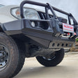 Prado 90 1996-2002 707-02 Falcon Bull Bar Black A-Frame Package (LED Foglight) - SKU MCC-01009-702FOGUP