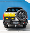 Triton MV 2024-On 022-02 Rear Wheel Carrier Double Jerry Can Holder Package