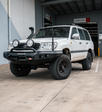 Land Cruiser 100 series 1998-2007 078-01SQL Rocker Bull Bar Single Low Loop Package - SKU MCC-01007-7801SQL