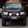 Land Cruiser 70 series 2007-Current 078-02SQ Rocker Bull Bar Triple Loops Package - SKU MCC-01005-7802SQ