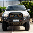 Hilux N80 2016-2020 707-01 Falcon Bull Bar Single Black Loop Package (LED Foglight) - SKU MCC-01017-701SBLFOG