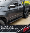 Dmax/Colorado RT RG 2012-2019 - 309BSBK Extra Cab All Black Side Step Package