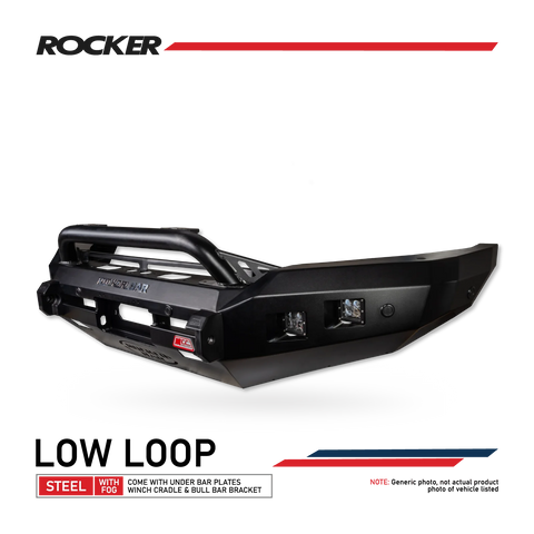 Hilux 2026-On - 9th Gen Rocker Bull Bar Single Low Loop Package