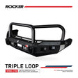 Next-Gen Ranger 2022-On - 078-02SQ Rocker Bull Bar Triple Loops Package - SKU MCC-05010-7802SQ