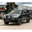Land Cruiser 200 series Facelift 2015-2020 808-01 Phoenix Bull Bar Single Black Loop Package - SKU MCC-01019-801SBL