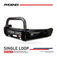 Dmax RG 2020-Present 808-01 Phoenix Bull Bar Single Stainless Loop Package - SKU MCC-08007-801SSL
