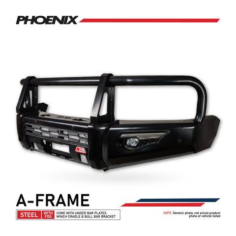 Land Cruiser 105 series 1998-2007 808-02 Phoenix Bar A-Frame Package - SKU MCC-01014-802