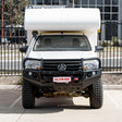Hilux N80 2016-2025 Narrow 707-02 Falcon Bull Bar Black A-Frame Package (No Foglight) - SKU MCC-01017-702NUP