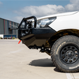 Hilux N80 2016-2025 Narrow 707-02 Falcon Bull Bar Black A-Frame Package (No Foglight) - SKU MCC-01017-702NUP