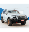Land Cruiser 300 Series 2022-On - 078-01SQSSL Rocker Bull Bar Single Stainless Loop Package - SKU MCC-01023-7801SQSSL