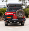 Navara NP300 2015-Present 022-02 Rear Wheel Carrier Double Jerry Can Holder Package (Non Radar Compatible) - SKU MCC-03013-202PK3