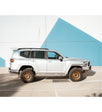 Land Cruiser 300 Series 2022-On - 039BSR All Black Side Step and Rail Package (60mm Bull Bar) - SKU MCC-01023-039ABSR