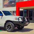BT50 UN 2006-2011 707-02 Falcon Bull Bar Black A-Frame Package (LED Foglight) - SKU MCC-06001-702FOGUP