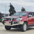 Colorado RG Colorado 7 2012-2016 707-02A Alloy Falcon Bull Bar Black A-Frame Package (LED Foglight) - SKU MCC-07004-702AW