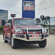 Colorado RG Colorado 7 2012-2016 707-02A Alloy Falcon Bull Bar Black A-Frame Package (LED Foglight) - SKU MCC-07004-702AW