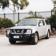 Navara D40 2011-2015 707-02 Falcon Bull Bar Black A-Frame Package (No Foglight) - SKU MCC-03007-702UP