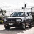 Land Cruiser 100 series 1998-2007 707-02 Falcon Bull Bar Black A-Frame Package (No Foglight) - SKU MCC-01007-702UP