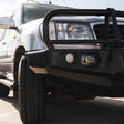 Land Cruiser 100 series 1998-2007 707-02 Falcon Bull Bar Black A-Frame Package (No Foglight) - SKU MCC-01007-702UP