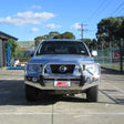Navara D40 2011-2015 707-01A Alloy Falcon Bull Bar Triple Loops Package (LED Foglight) - SKU MCC-03007-701AW
