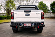 Next-Gen Ranger Raptor 2022-On - 022-03 Jack Rear Bar with Chrome Step Plate Package - SKU MCC-05011-203SP