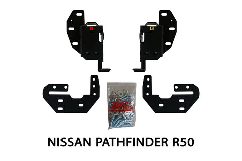 Pathfinder R50 1996-2004 Bull Bar Brackets Includes (078/707/808/AW) - SKU MCC-03009-BB