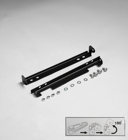 Bullbar Number Plate Hinges Low Profile 078, 808, 909, 707 - SKU MCC-8008-NPHLP