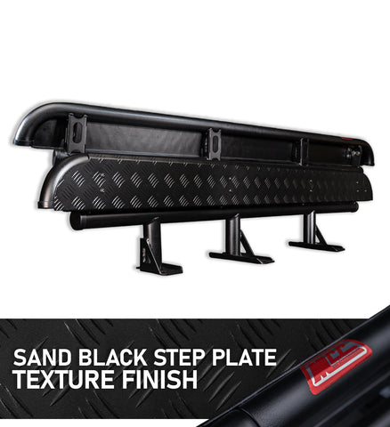Land Cruiser 200 series 2015-2020 309SBK Side Step Package (Sand Black) - SKU MCC-01019-309SBS