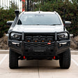 Dmax RG/BT50 TF 2020-Present ABSR808 All Black Side Step and Rail Package (60mm Bull Bar) - SKU MCC-08007-039ABSR808