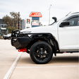 Dmax RG/BT50 TF 2020-Present ABSR808 All Black Side Step and Rail Package (60mm Bull Bar) - SKU MCC-08007-039ABSR808