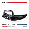 Triton MV 2024-On 078-01SQSSL Rocker Bull Bar Single Stainless Loop Package