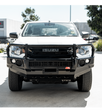 Dmax 2024-On (10/23) 707-02 Falcon Bull Bar Black A-Frame Package (No Foglight)
