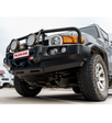 FJ Cruiser XJ10 2006-2017 707-02 Falcon Bull Bar Black A-Frame Package (LED Foglight) - SKU MCC-01012-702FOGUP
