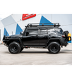FJ Cruiser XJ10 2006-2017 039BSR All Black Side Step and Rail Package (50mm Bull Bar) - SKU MCC-01012-039ABSR