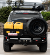 FJ Cruiser XJ10 2006-2017 022-02 Rear Wheel Carrier Bar - 022-02 Rear Wheel Carrier Double Jerry Can Holder Package - SKU MCC-01012-202PK3