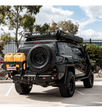 FJ Cruiser XJ10 2006-2017 022-02 Rear Wheel Carrier Bar - 022-02 Rear Wheel Carrier Double Jerry Can Holder Package - SKU MCC-01012-202PK3