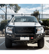 Ranger/Everest Non Tech MK 2 Mk 3 2016-2021 707-02 Falcon Bull Bar Black A-Frame Package (LED Foglight) - SKU MCC-05006-702FOGUP