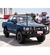 Toyota Hilux 1988-1997 LN105/LN106 (Live) - 707-02 Falcon Bull Bar Black A-Frame Package (LED Foglight) - SKU MCC-01000-702FOG