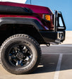 Land Cruiser 70s Series 2024-On - 707-02 Falcon Bull Bar Black A-Frame Package (LED Foglight) - SKU MCC-01024-702FOGUP