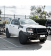 Ranger/Everest Non Tech MK 2 Mk 3 2016-2021 707-02 Falcon Bull Bar Black A-Frame Package (LED Foglight) - SKU MCC-05006-702FOGUP