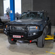 Prado 250 2025-On (With Fog) 707-02 Falcon Bull Bar Black A-Frame Package (LED Foglight) (Sand Black)