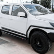 Colorado RG 2012-2021 039BSR All Black Side Step and Rail Package (50mm Bull Bar) - SKU MCC-07004-039ABSR
