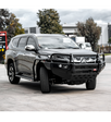 Pajero Sport QE QF QG 2015-Current 039ABSR808 All Black Side Step and Rail Package (60mm Bull Bar) - SKU MCC-02012-039ABSR808