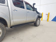 Hilux GGN25R 2005-2015 039BSR All Black Side Step and Rail Package (50mm Bull Bar) - SKU MCC-01002-039ABSR