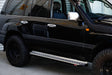 Land Cruiser 105 series 1998-2007 309BS Side Step Package (Chrome Step Plate) - SKU MCC-01014-309BS