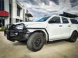 Dmax RG/BT50 TF 2020-Present 039SBSR Side Step and Rail Package (Sand Black) (50mm Bull Bar) - SKU MCC-08007-039SBSR